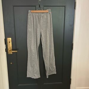 BRAND NEW grey wide leg sweats